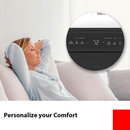 Toshiba 10,000 BTU Smart WiFi Portable Air Conditioner Black PX1011CWRUFR Certified Refurbished