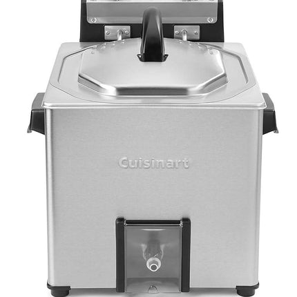 Cuisinart CDF-500 Rotisserie Deep Fryer, Extra Large Capacity, Stainless Steel Certified Refurbished