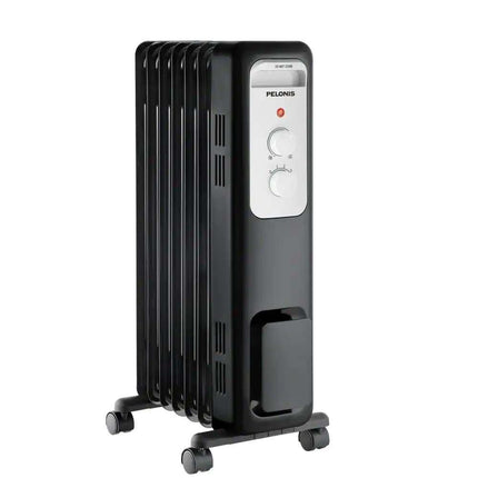 Pelonis 1,500-Watt Oil-Filled Radiant Electric Space Heater Certified Refurbished