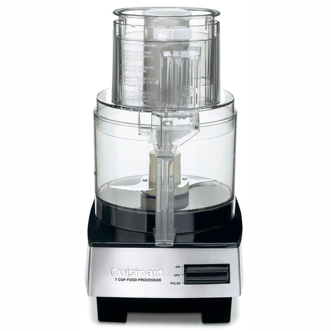 Cuisinart Original 7 Cup Food Processor DFP-7 Brushed Chrome - Certified Refurbished