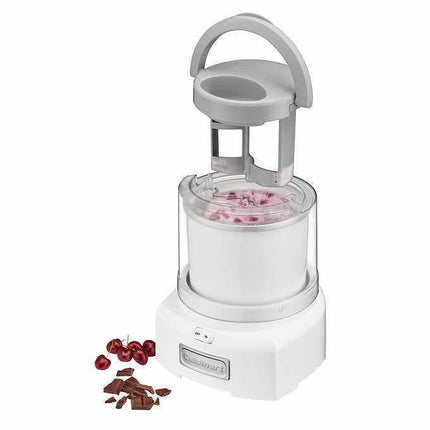 Cuisinart 1.5 Quart Frozen Yogurt, Ice Cream and Sorbet Maker White Certified Refurbished