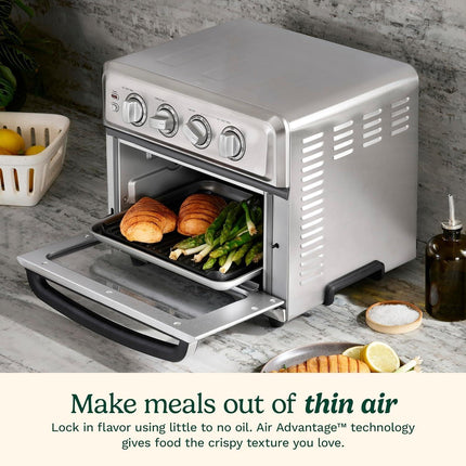 Cuisinart Air Fryer Toaster Oven with Grill TOA-70 Stainless Steel - Certified Refurbished