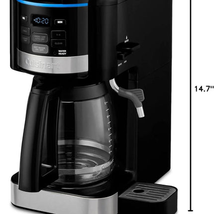 Cuisinart Coffee Plus 12 Cup Coffee Maker & Hot Water System CHW-16 Black - Certified Refurbished