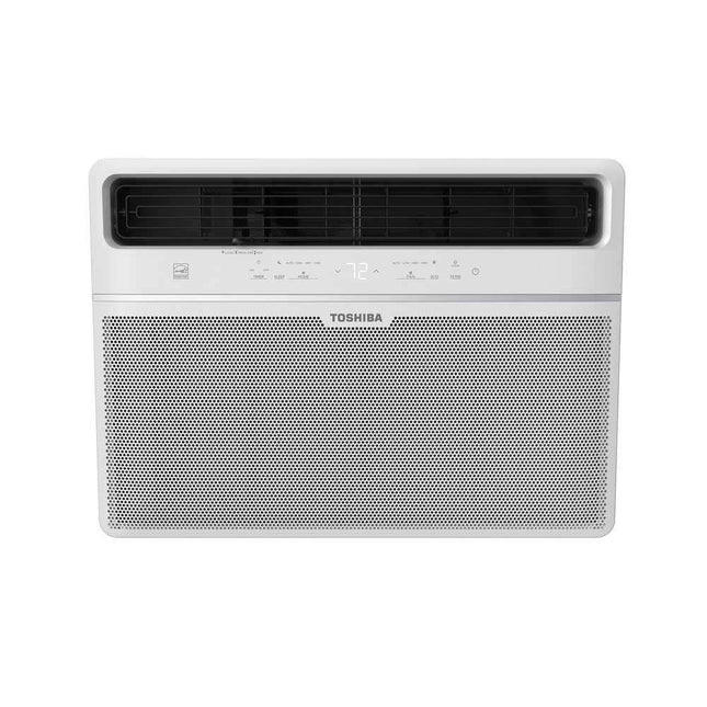 Toshiba 14,500 BTU 23.6 Inch 115-Volt Touch Control Window Air Conditioner with Remote in White RAC-WK1514ESCWRFR Certified Refurbished