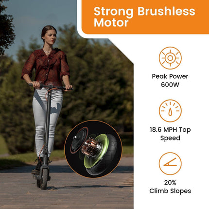 Navee N40 Electric Scooter 350W Motor 25-Mile Range Foldable Design - Certified Refurbished