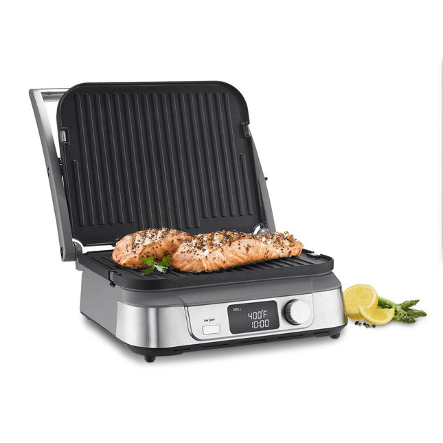 Cuisinart Griddler Five GR-5 Stainless Steel - Certified Refurbished