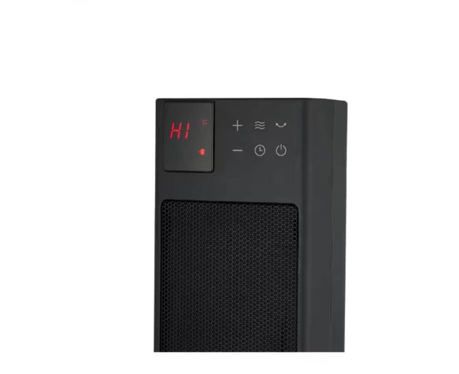 Pelonis 1500-Watt 30 in. Digital Tower Indoor Ceramic Heater Quiet Operation W/Safety Overheat Protection and Fan Mode Black PHT30D7BBB - Certified Refurbished