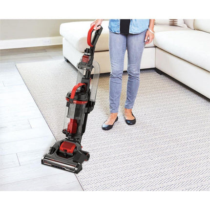 Eureka NEU351 Max Swivel Upright Bagless Vacuum Cleaner Red Color Certified Refurbished