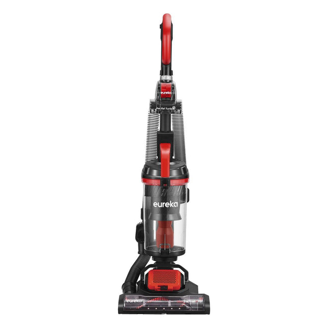 Eureka NEU351 Max Swivel Upright Bagless Vacuum Cleaner Red Color Certified Refurbished
