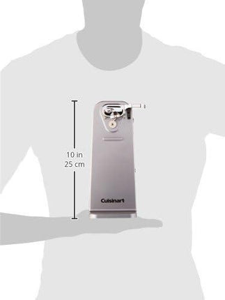 Cuisinart Chrome Deluxe Can Opener CCO-55 Gray - Certified Refurbished