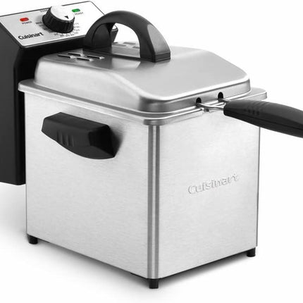 Cuisinart 2 Quart Deep Fryer CDF-130 Stainless Steel - Certified Refurbished