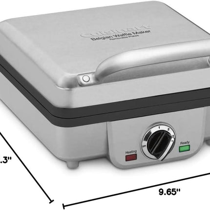 Cuisinart Belgian Waffle Maker with Pancake Plates WAF-300 Stainless Steel - Certified Refurbished