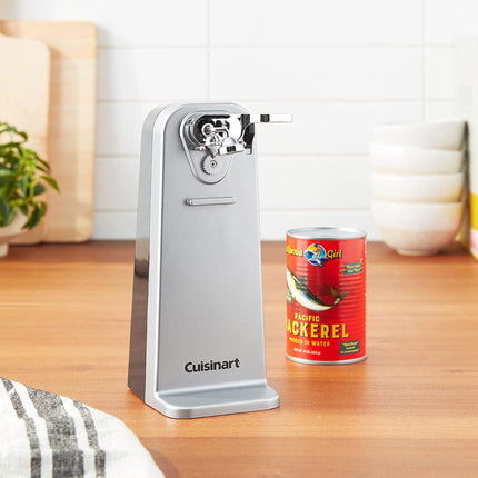 Cuisinart Chrome Deluxe Can Opener CCO-55 Gray - Certified Refurbished