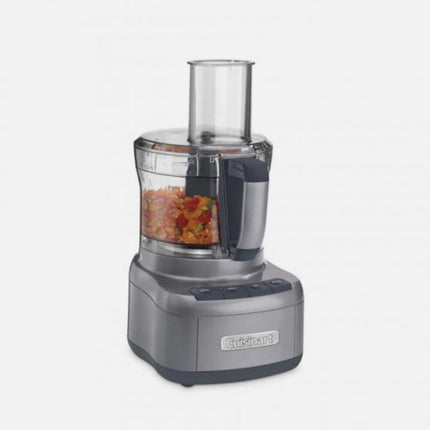 Cuisinart Elemental 8 Cup Food Processor Gun Metal - Certified Refurbished