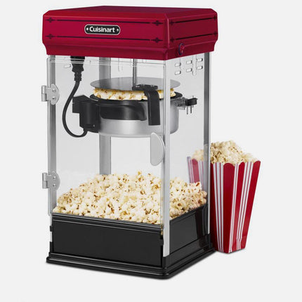 Cuisinart CPM-28 Classic Style Popcorn Maker Red Certified Refurbished