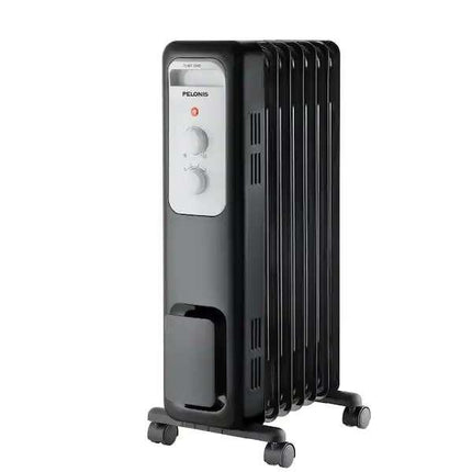 Pelonis 1,500-Watt Oil-Filled Radiant Electric Space Heater Certified Refurbished
