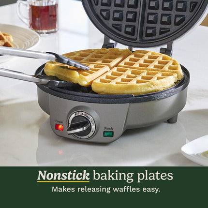 Cuisinart 4 Slice Belgian Waffle Maker - Round WAF-200 Gray - Certified Refurbished