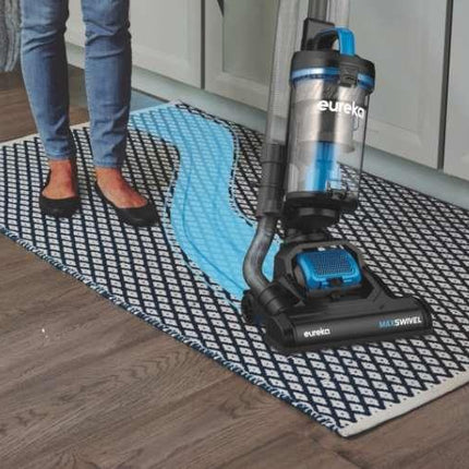 Eureka NEU250 Max Swivel Upright Vacuum Cleaner Blue Color Certified Refurbished