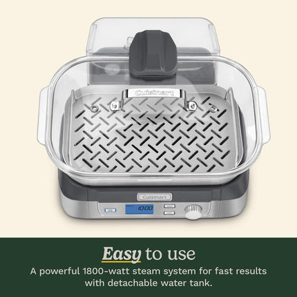 CookFresh Digital Glass Steamer Certified Refurbished