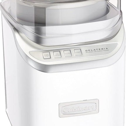 Cuisinart Cool Creations Ice Cream Maker ICE-60W White - Certified Refurbished