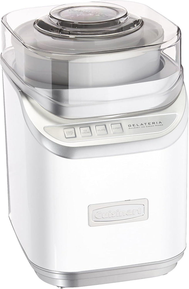 Cuisinart Cool Creations Ice Cream Maker ICE-60W White - Certified Refurbished