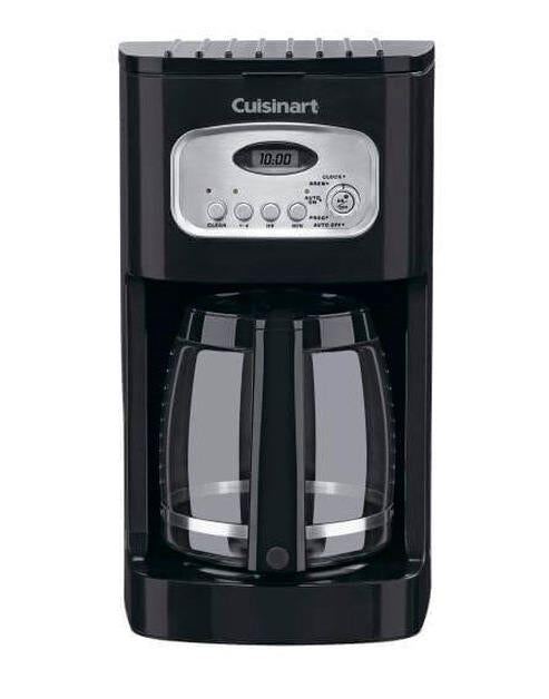 Cuisinart DCC-1100 12-Cup Programmable Coffeemaker Black Certified Refurbished