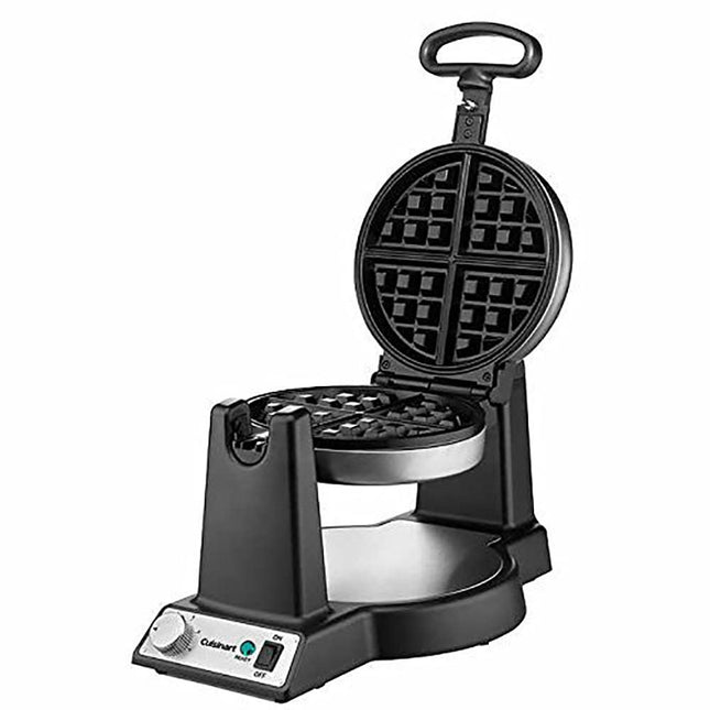 Cuisinart FWM-25PC Belgian Flip Waffle Baker Maker Stainless Steel/Black 1200W Non Stick Certified Refurbished