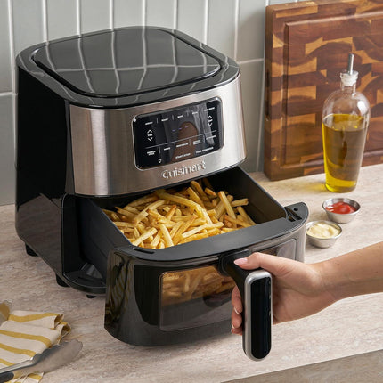 Cuisinart 6 Quart Digital Air Fryer AIR-200 Stainless Steel/Black - Certified Refurbished