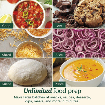 Cuisinart FP-130 13 Cup Multifunctional Food Processor Blue Certified Refurbished