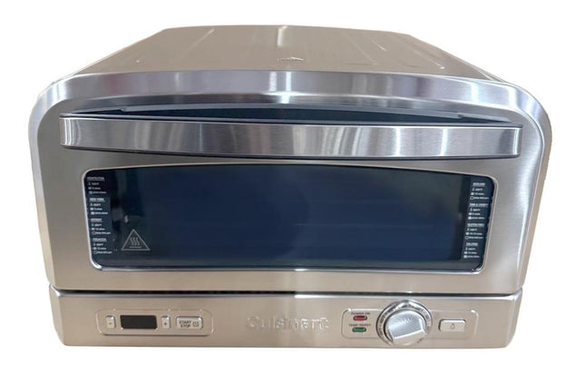 Cuisinart CPZ-240 Indoor Pizza Oven Stainless Steel Color Certified Refurbished