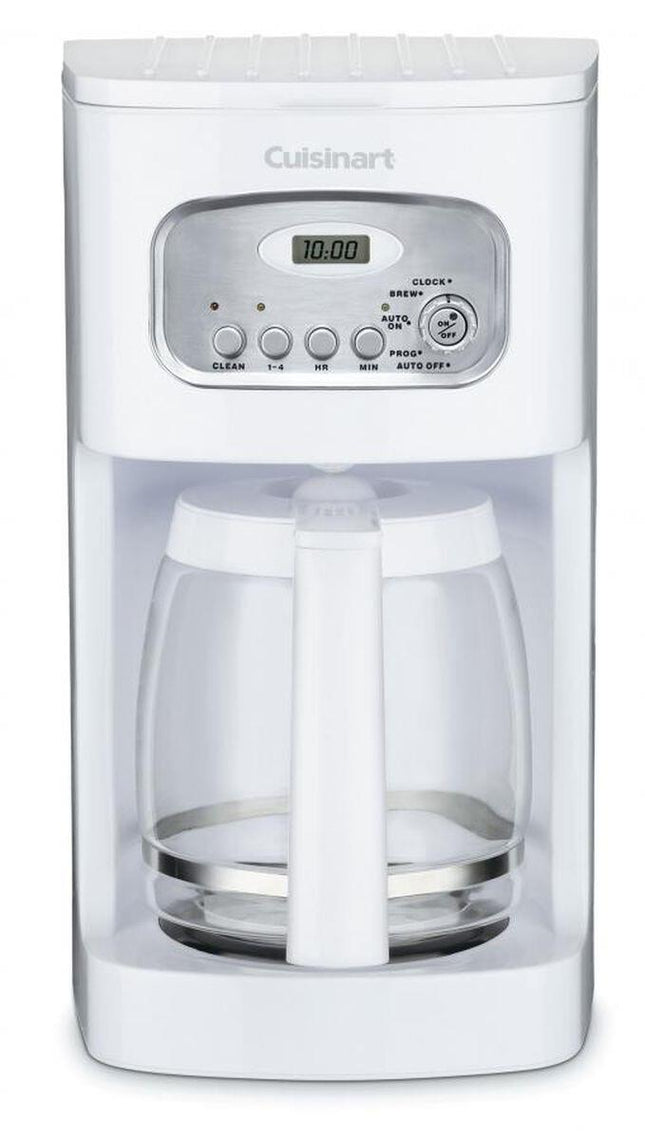 Cuisinart DCC-1100 12-Cup Programmable Coffeemaker, White Certified Refurbished