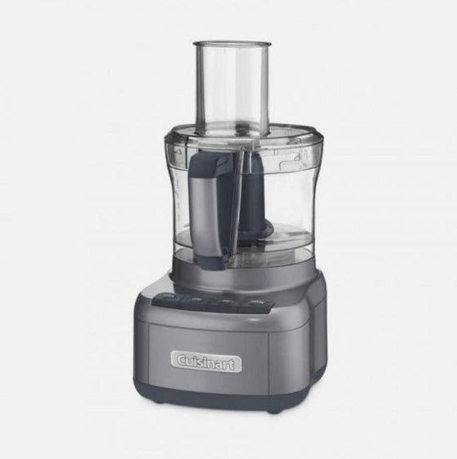 Cuisinart Elemental 8 Cup Food Processor Gun Metal - Certified Refurbished