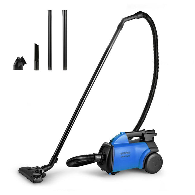 Eureka 3670H Bagged Canister Vacuum Cleaner Blue Color Certified Refurbished