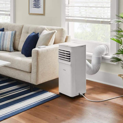 Vissani 3-in-1 Portable Air Conditioner 8,000 BTU (ASHRAE) 115-Volt 150 Sq.Ft. White Certified Refurbished