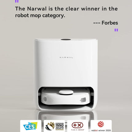 Narwal T10 Robot Vacuum and Mop Comb With Base Station - Certified Refurbished