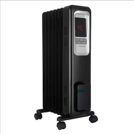 Pelonis 500W Digital Oil-Filled Radiant Space Heater Certified Refurbished