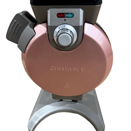 Cuisinart WAF-V200 Vertical Waffle Maker Rose Gold Color Certified Refurbished