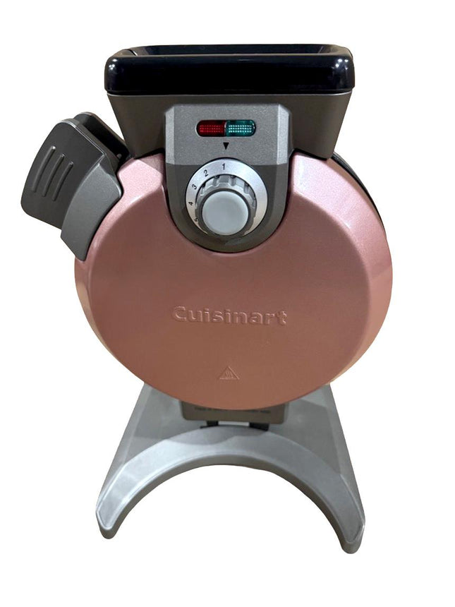 Cuisinart WAF-V200 Vertical Waffle Maker Rose Gold Color Certified Refurbished