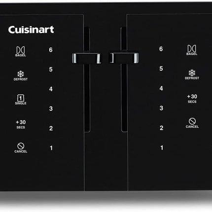 Cuisinart 4-Slice Touchscreen Toaster CPT-T40 Black - Certified Refurbished