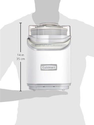 Cuisinart Cool Creations Ice Cream Maker ICE-60W White - Certified Refurbished