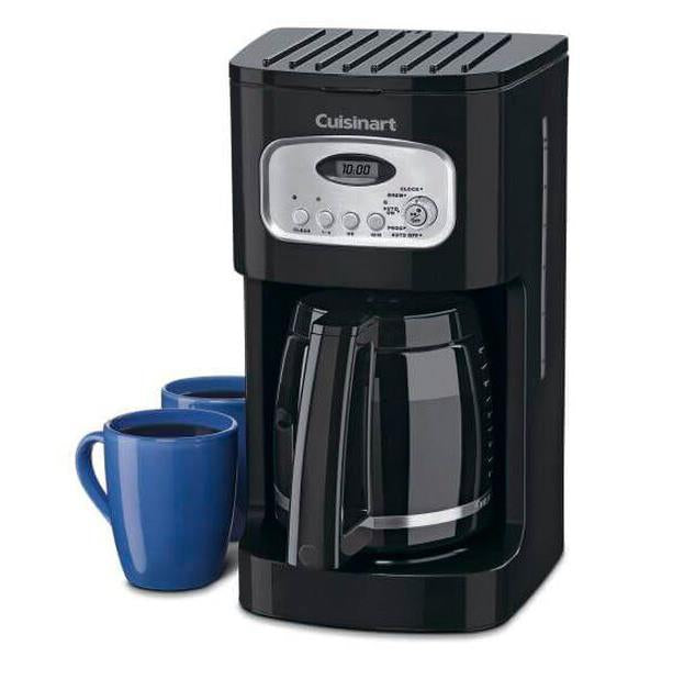 Cuisinart DCC-1100 12-Cup Programmable Coffeemaker Black Certified Refurbished