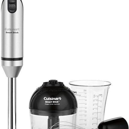Cuisinart 2 Speed Smart Stick Hand Blender Set with Powerful 300 Watt Motor Certified Refurbished