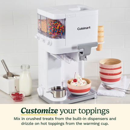 Cuisinart Mix It In Soft Serve Ice Cream Maker White - Certified Refurbished