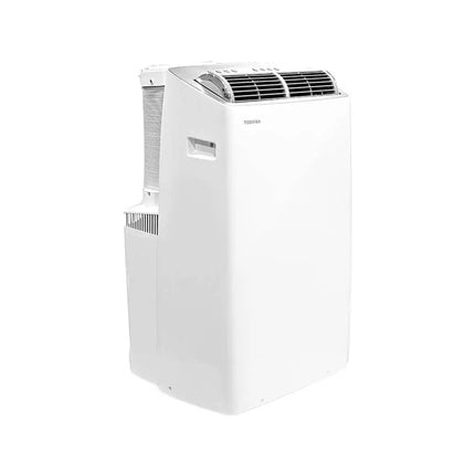Toshiba RAC-PT1412HVWRUFR 14,000 BTU ASHRAE / 12,000 BTU SACC Smart Inverter Portable Air Conditioner Certified Refurbished