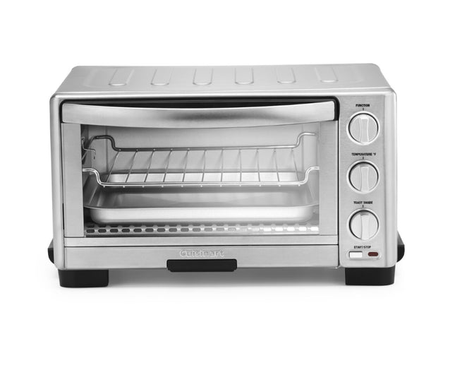 Cuisinart TOB-1010 Toaster Oven with Broiler Chrome Certified Refurbished