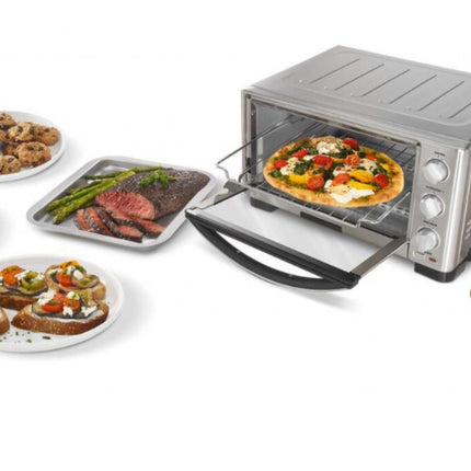 Cuisinart TOB-1010 Toaster Oven with Broiler Chrome Certified Refurbished