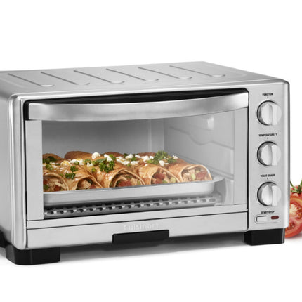 Cuisinart TOB-1010 Toaster Oven with Broiler Chrome Certified Refurbished