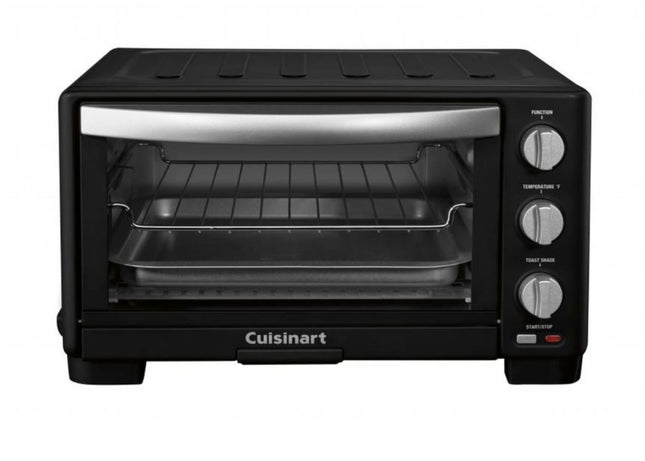Cuisinart TOB-1010 Toaster Oven with Broiler Black Certified Refurbished