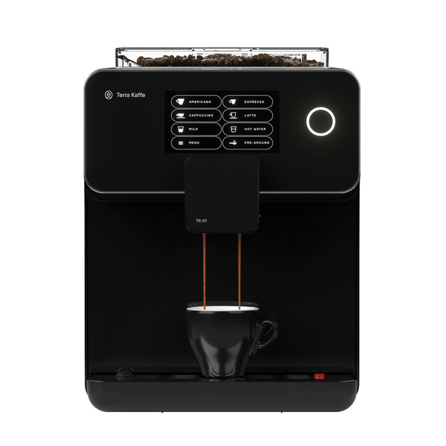 Terra Kaffe TK-01 Super-Automatic Espresso Machine Black - Certified Refurbished