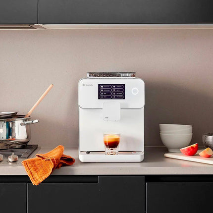 Terra Kaffe TK-01 Super-Automatic Espresso Machine White - Certified Refurbished